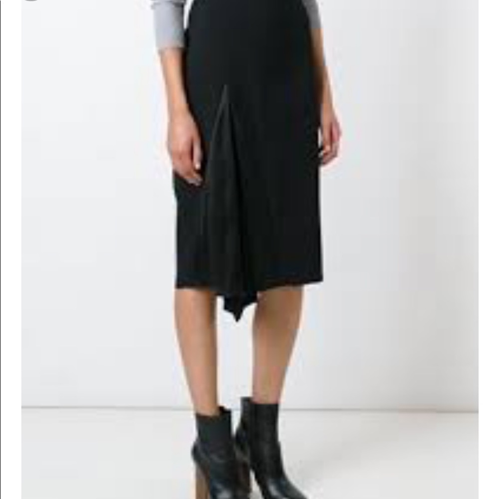 Brunello Cucinelli asymmetrical pencil skirt